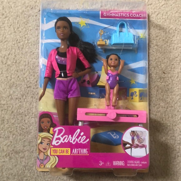 Barbie Other - NEW Barbie Gymnastics Coach Dolls